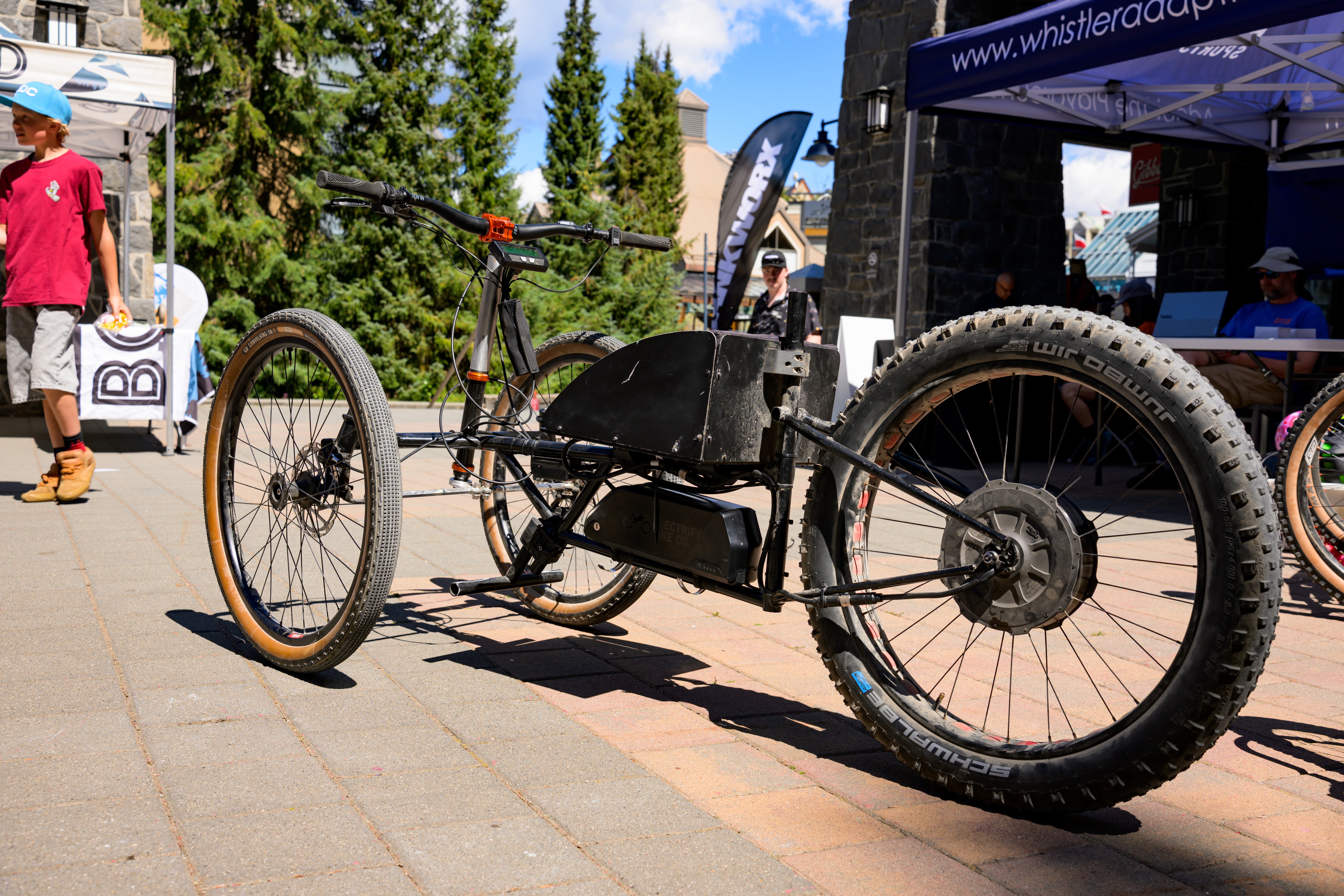 Rear three-quarter view of the physical KOINE prototype